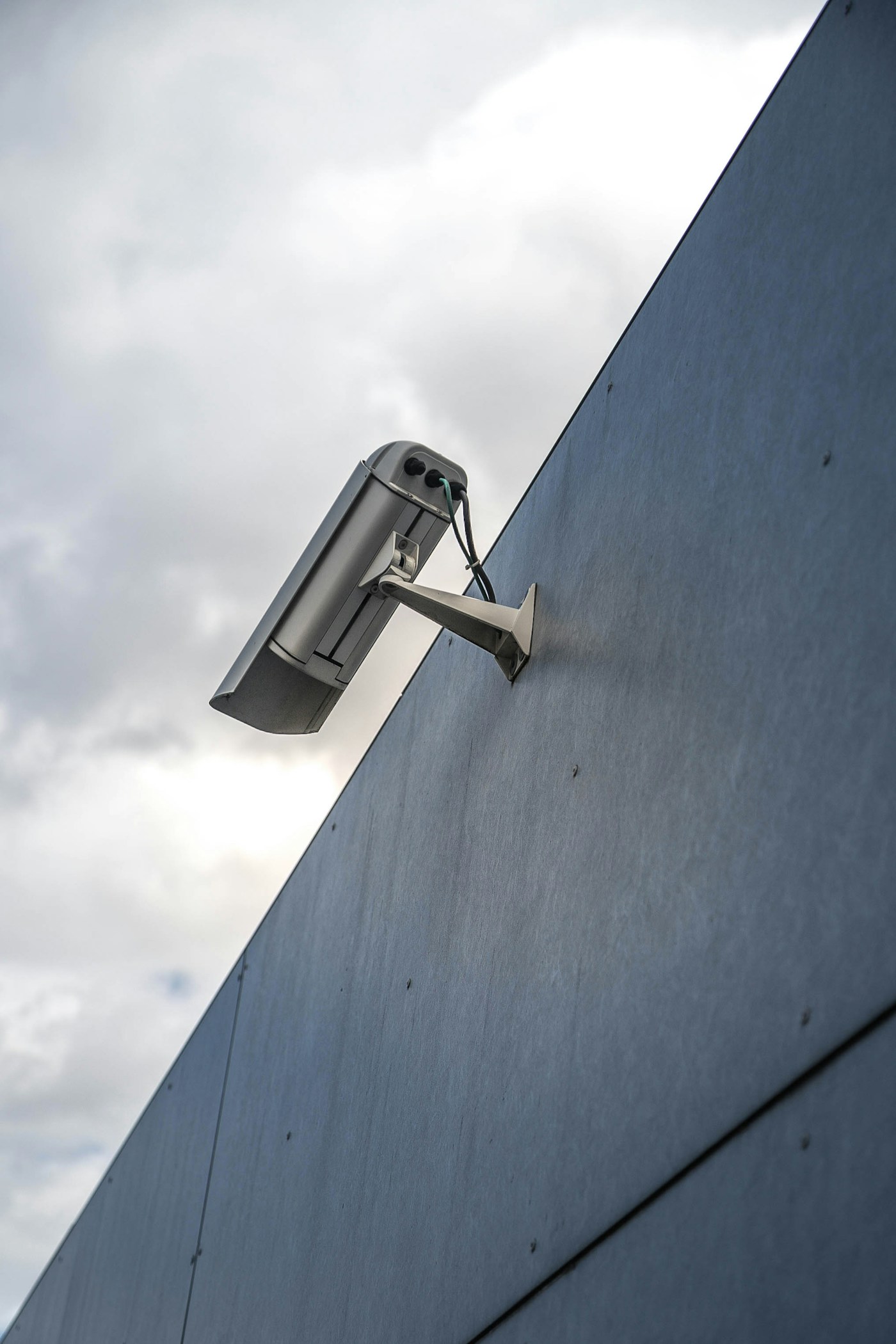 Caméra de surveillance, photographie originale